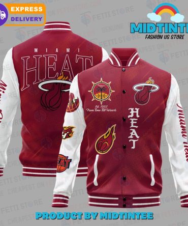 Miami Heat Varsity Jacket - Stylish Fan Apparel With Express Delivery