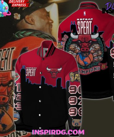 Michael Jordan Chicago Bulls 2024 Baseball Jacket