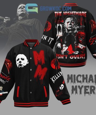 Michael Myers Horror Varsity Jacket - Halloween Edition, Iconic Design, Perfect For Fans!