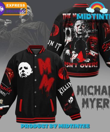 Michael Myers Horror Varsity Jacket - Stylish & Comfy Halloween Gift , Fast Shipping