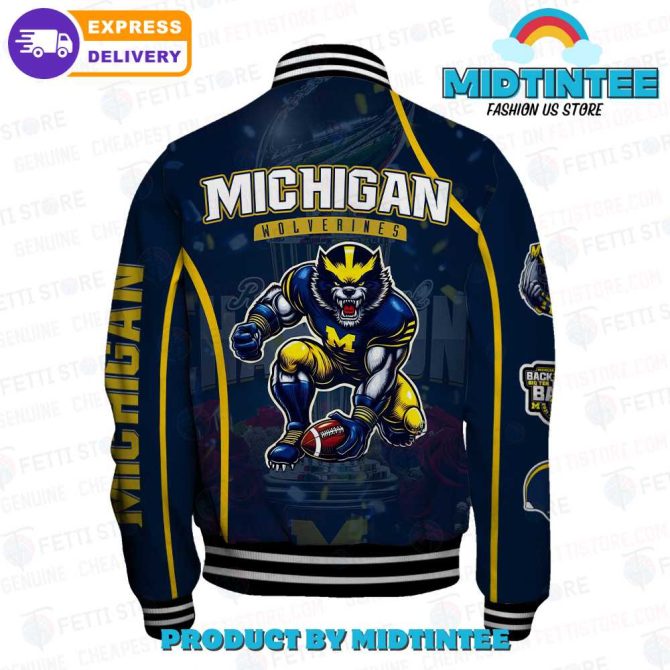 Michigan Wolverines 2024 Champions Jacket - Limited Edition Varsity Style , Fast Shipping! - Image 3