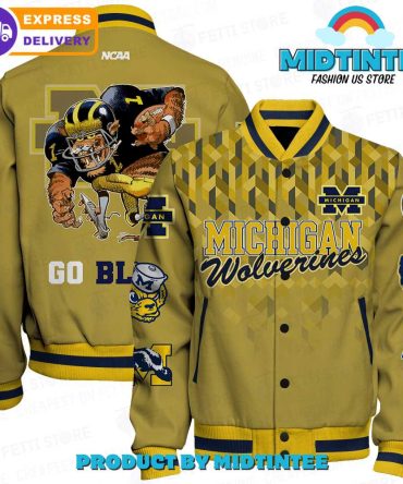 Michigan Wolverines Varsity Jacket - Bold Design & Fast Delivery!