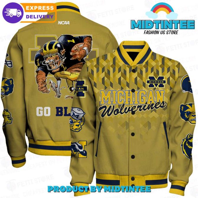 Michigan Wolverines Varsity Jacket - Bold Design & Fast Delivery!