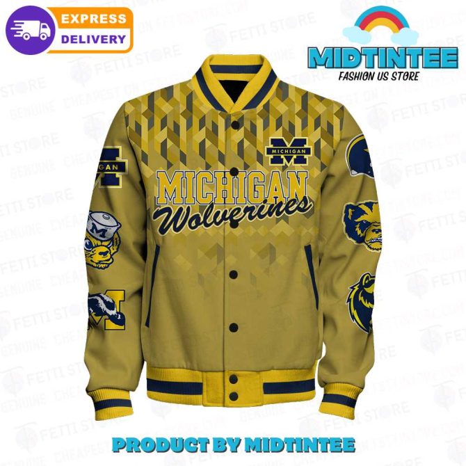 Michigan Wolverines Varsity Jacket - Bold Design & Fast Delivery! - Image 2