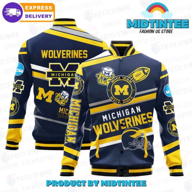 Michigan Wolverines Varsity Jacket - Stylish Ncaa Team Apparel With Fast Delivery