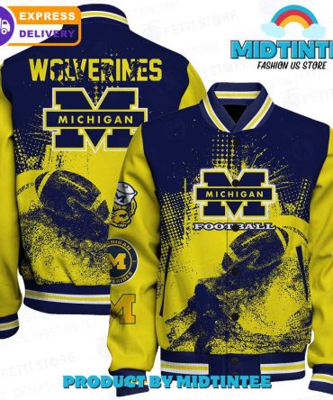 Michigan Wolverines Varsity Jacket – Bold Design, Fast Shipping!