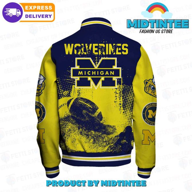 Michigan Wolverines Varsity Jacket – Bold Design, Fast Shipping! - Image 3