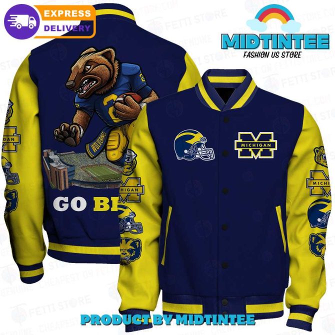 Michigan Wolverines Varsity Jacket - Bold Design, Fast Shipping!