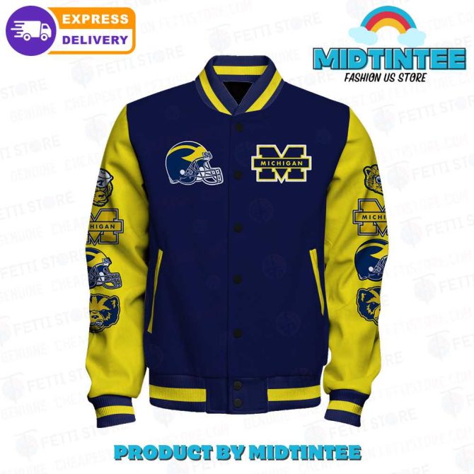 Michigan Wolverines Varsity Jacket - Bold Design, Fast Shipping! - Image 2