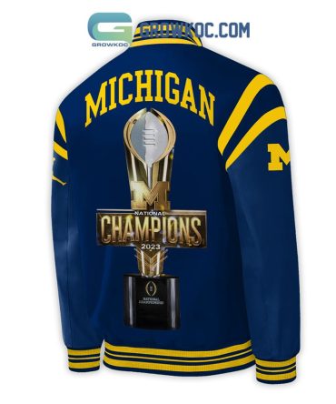 Limited Edition Michigan 2023 National Champions Jacket – Celebrate Victory In Style!