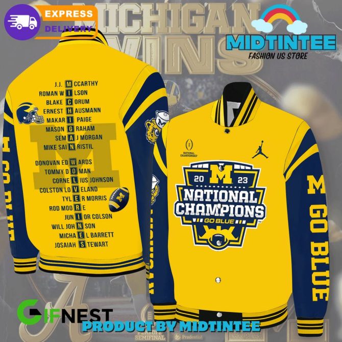2023 Michigan Champions Varsity Jacket - Limited Edition, Fast Shipping!