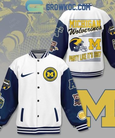 Michigan Wolverines Varsity Jacket - Retro Style, Perfect Gift For Fans!