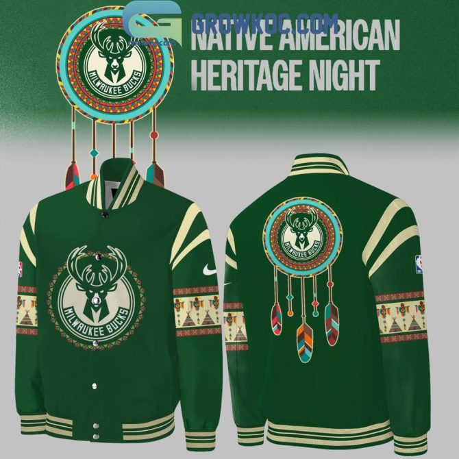Milwaukee Bucks Native American Heritage Night Jacket - Limited Edition