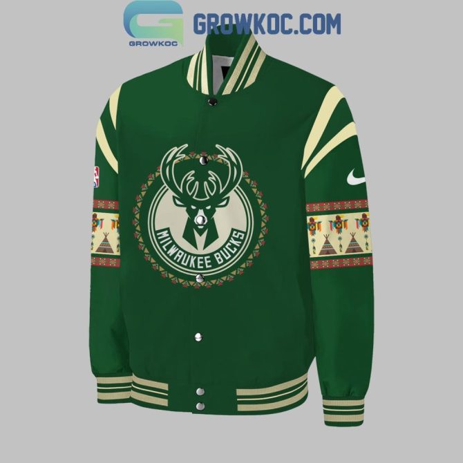 Milwaukee Bucks Native American Heritage Night Jacket - Limited Edition - Image 2