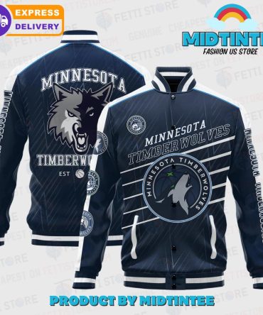 Minnesota Timberwolves Varsity Jacket - Stylish Fan Gear With Fast Delivery