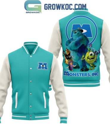 Monsters Inc. Varsity Jacket - Cozy Fleece, Iconic Design, Perfect For Fans!