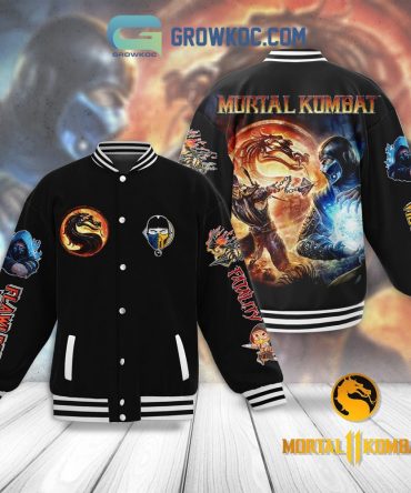 Mortal Kombat Varsity Jacket – Iconic Game Artwork, Unisex, Limited Edition