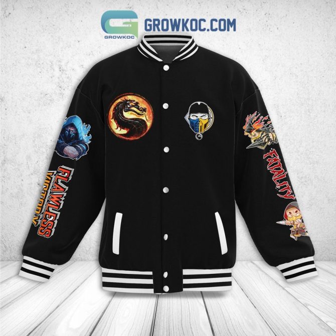 Mortal Kombat Varsity Jacket – Iconic Game Artwork, Unisex, Limited Edition - Image 2