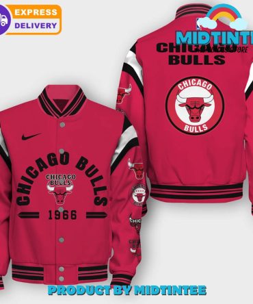 Chicago Bulls Varsity Jacket - 1966 Edition , Fast Shipping , Midtintees