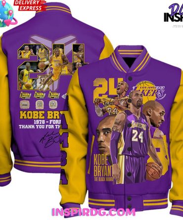 Nba Kobe Bryant Los Angeles Lakers Basketball Varsity Jacket