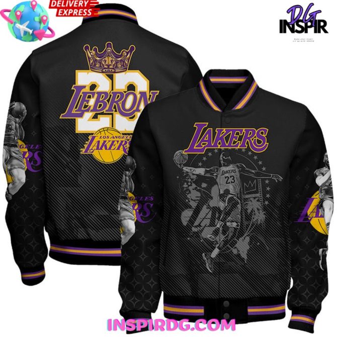 Nba Lebron James 23 Varsity Jacket