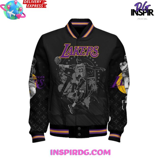 Nba Lebron James 23 Varsity Jacket - Image 2
