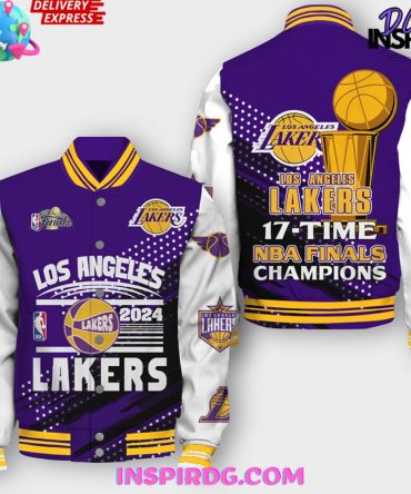 Nba Los Angeles Lakers 17X Champions Varsity Jacket