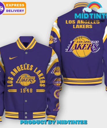 Official Los Angeles Lakers Varsity Jacket - Premium Design, Fast Delivery!