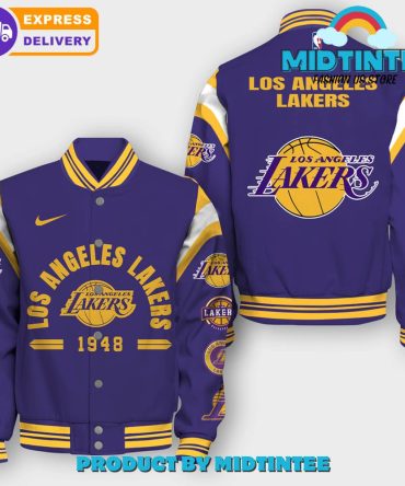 Express Delivery! Los Angeles Lakers 1948 Varsity Jacket – Limited Edition