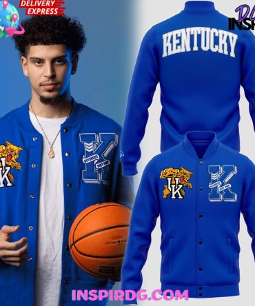 Ncaa Kentucky Wildcats Basketball Varsity Jacket