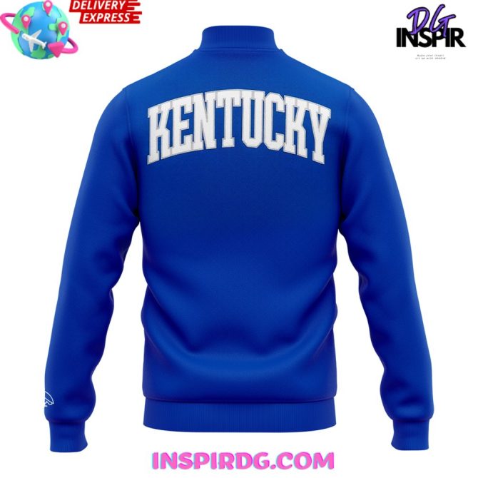Ncaa Kentucky Wildcats Basketball Varsity Jacket - Image 3
