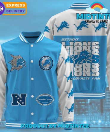 Detroit Lions Varsity Jacket – Ultimate Fan Gear With Fast Delivery