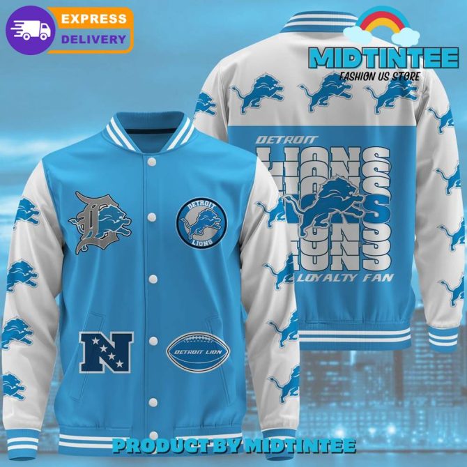 Detroit Lions Varsity Jacket – Ultimate Fan Gear With Fast Delivery