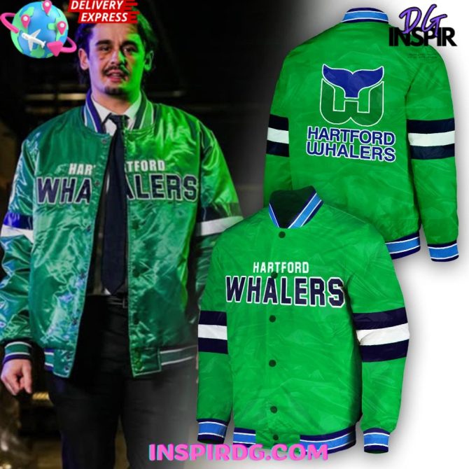 Nhl Carolina Hurricanes Hartford Whalers Limited Jacket