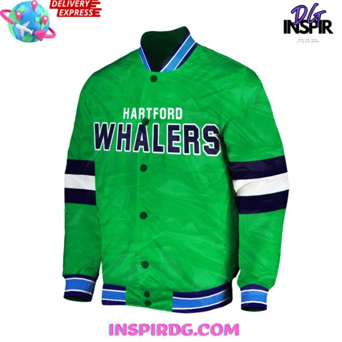Nhl Carolina Hurricanes Hartford Whalers Limited Jacket - Image 2