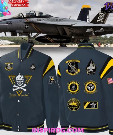 Navy Midshipmen Jolly Rogers Fear The Bones Limited Navy Jacket
