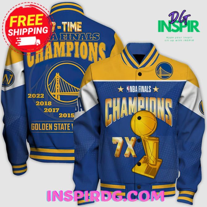 Golden State Warriors Champions Print Varsity