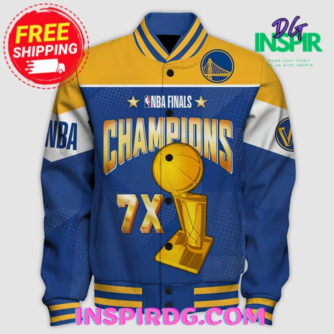 Golden State Warriors Champions Print Varsity - Image 3