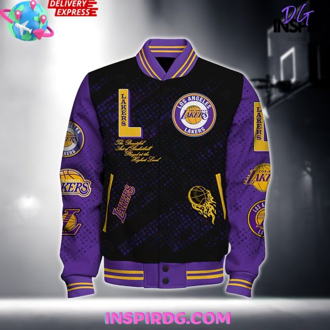 Nba Los Angeles Lakers National Basketball Jacket - Image 2