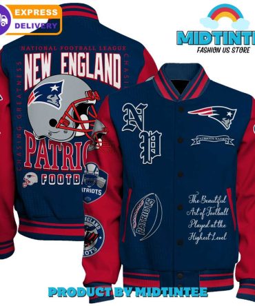 New England Patriots Varsity Jacket – Ultimate Fan Gear With Express Delivery!