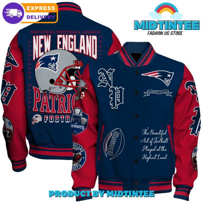New England Patriots Varsity Jacket – Ultimate Fan Gear With Express Delivery!