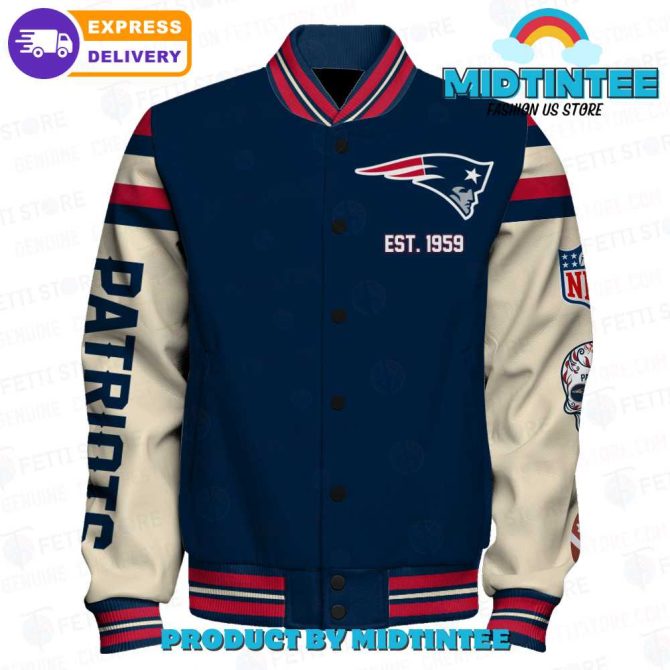 New England Patriots Super Bowl Champs Varsity Jacket - Fast Shipping! - Image 2