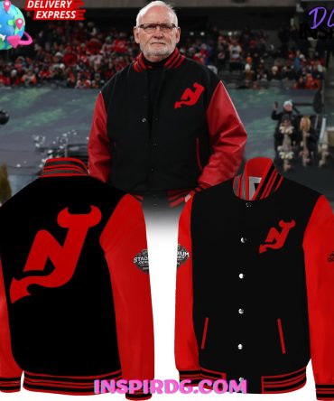 New Jersey Devils Stadium Series 2024 Varsity Jacket