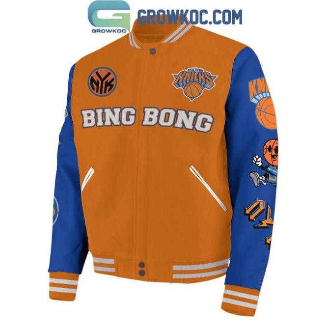 Ny Knicks 'Bing Bong' Champion Jacket - Limited Edition Fan Gear - Image 2