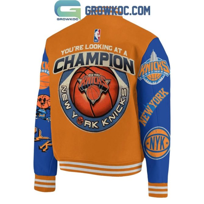 Ny Knicks 'Bing Bong' Champion Jacket - Limited Edition Fan Gear - Image 3