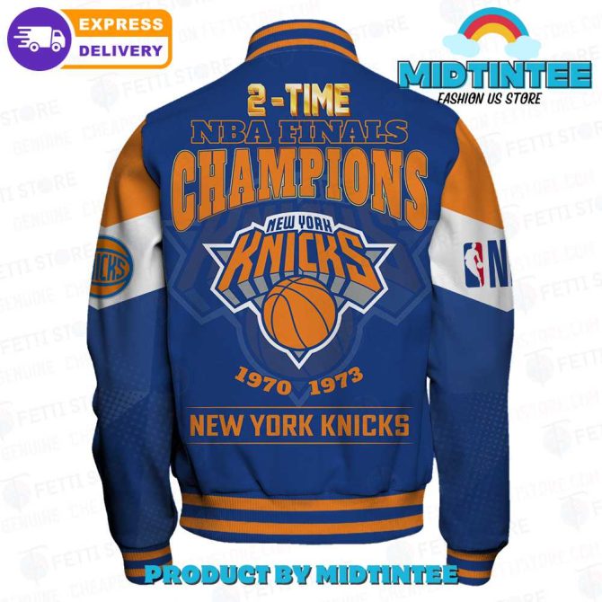 New York Knicks 2X Nba Finals Champions Jacket - Limited Edition, Fast Shipping! - Image 3