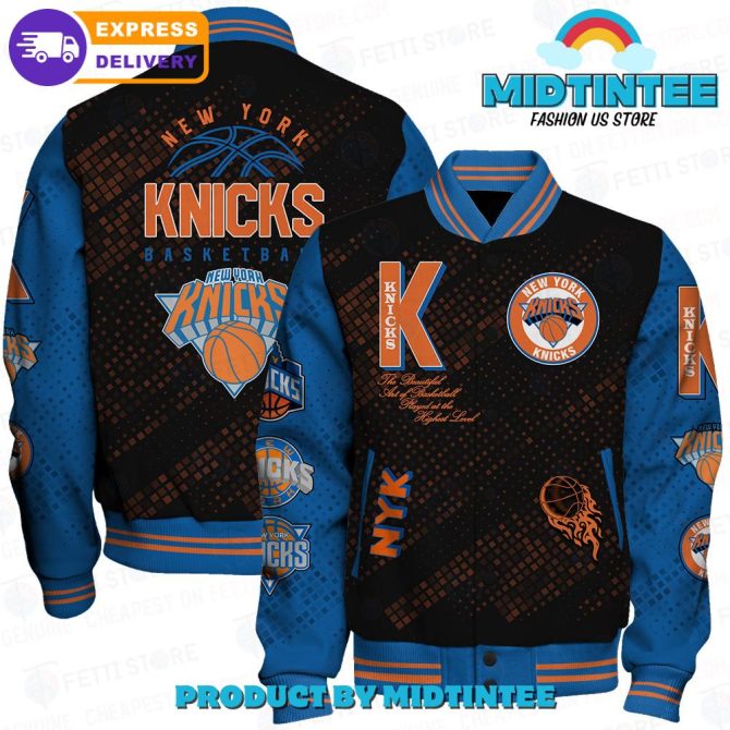 Ny Knicks Basketball Varsity Jacket – Limited Edition Fan Gear, Fast Shipping!