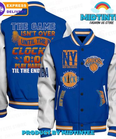 Ny Knicks Varsity Jacket - Stylish Nba Fan Gear With Fast Delivery!
