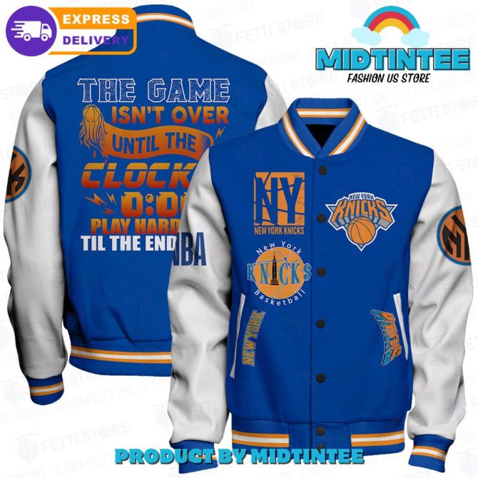 Ny Knicks Varsity Jacket - Stylish Nba Fan Gear With Fast Delivery!