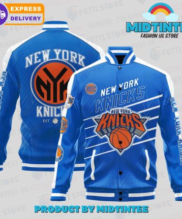 New York Knicks Varsity Jacket - Stylish Nba Fan Apparel - Fast Shipping